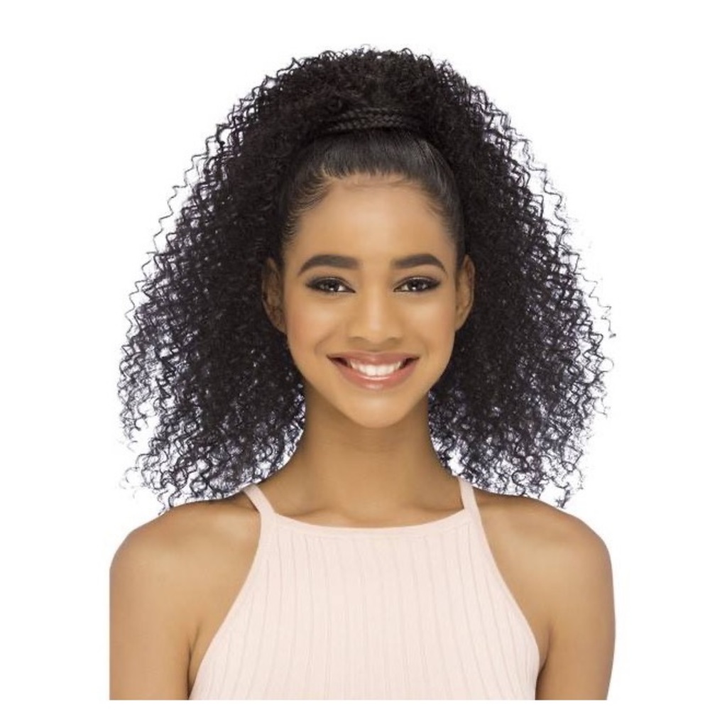 BJ  “16 Medium Straw Curl Pocket Bun